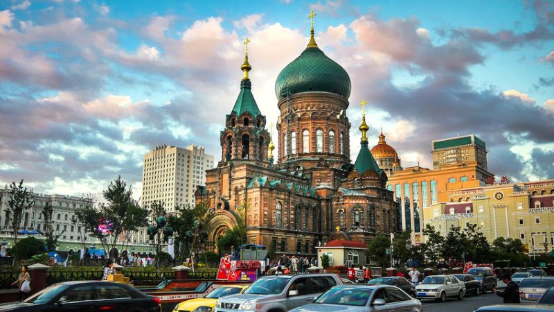 Aeroflot Airlines Harbin Office in China