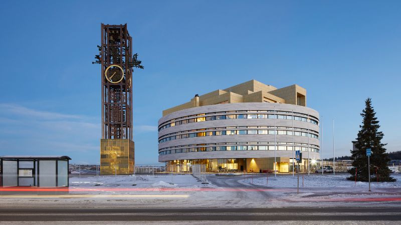 Scandinavian Airlines (SAS) Kiruna Office in Sweden