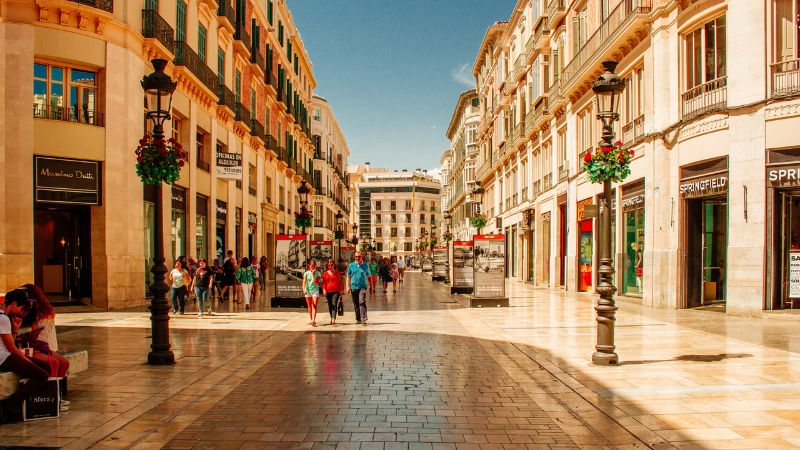 LOT Polish Airlines Malaga Office in Spain