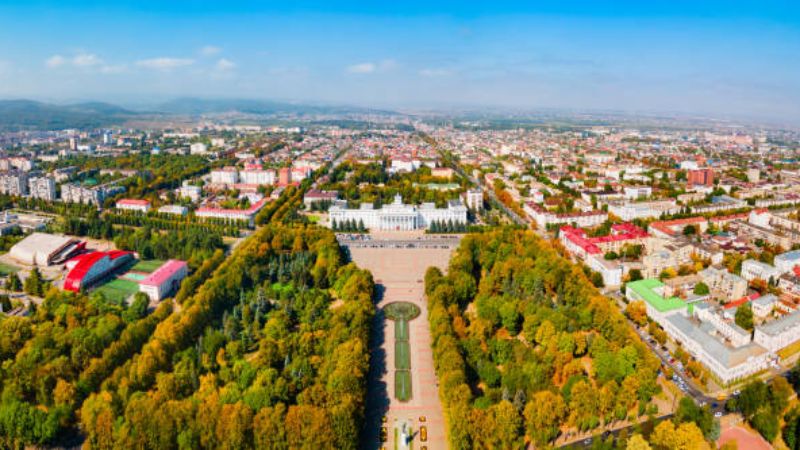 Aeroflot Airlines Nalchik Office in Russia