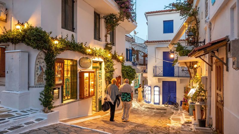 Transavia Airlines Skiathos Office in Greece