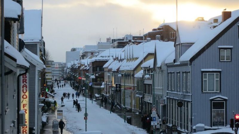 Scandinavian Airlines (SAS) Tromsø Office in Norway