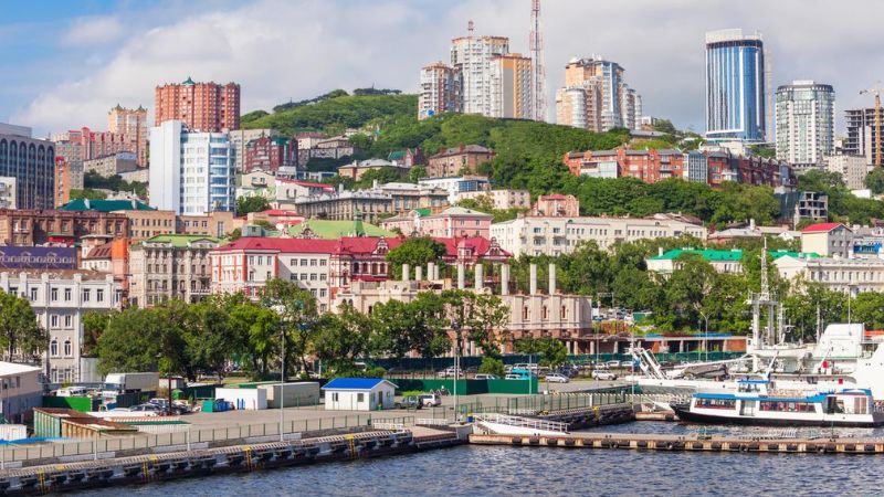 Aeroflot Airlines Vladivostok Office in Russia