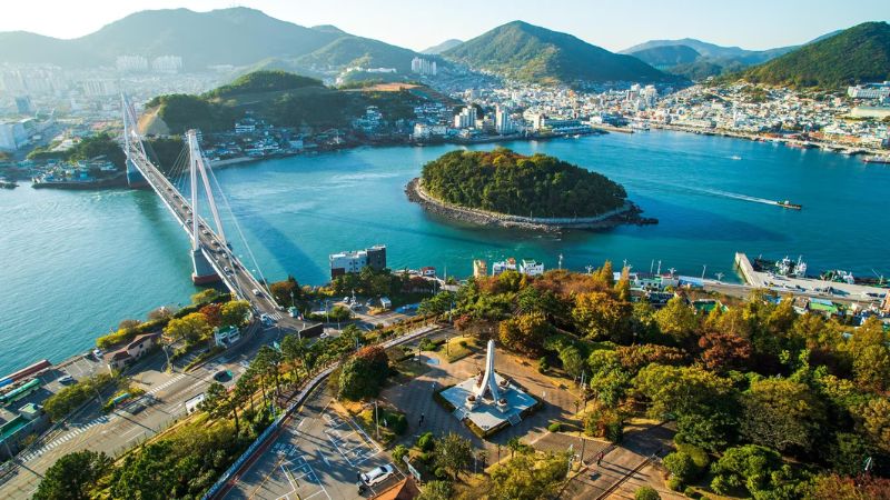 Asiana Airlines Yeosu-si Office in South Korea